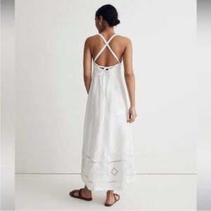 White Madewell Dress, like new.